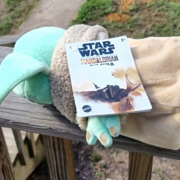 NEW Mattel Star Wars Grogu Plush 8" Mandalorian Disney Toy Baby Yoda Plushie - Picture 6 of 6